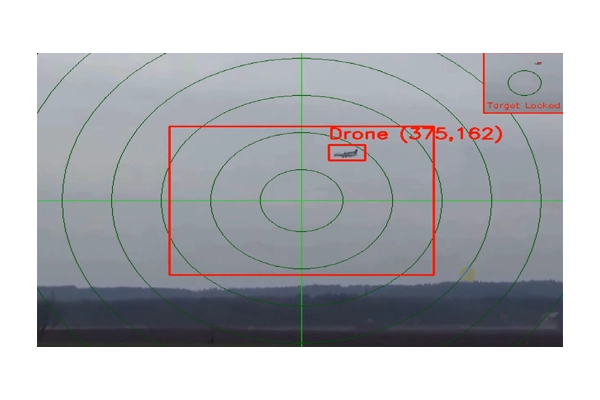 AI-Powered Drone Detection and Tracking System with Target Lock